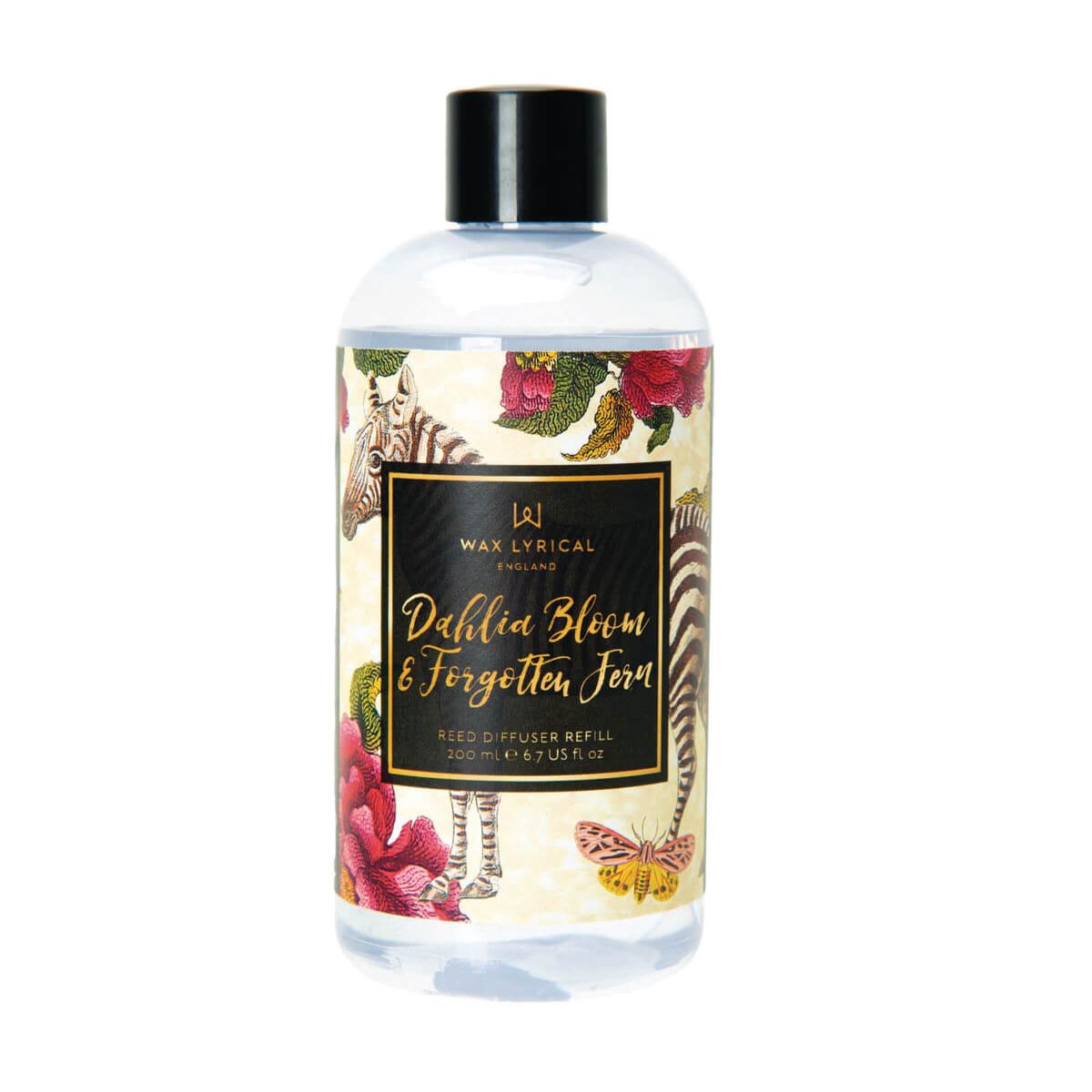 Dahlia Bloom & Forgotten Fern 200ml Reed Diffuser Refill image number null